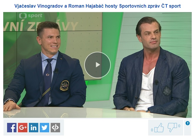 Hosté Sportovních zpráv ČT sport